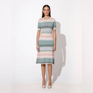 By Malina Etienne knitted midi dress size large